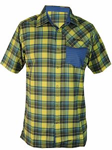 Košile HAVEN AGNESS SLIMFIT men blue/yellow